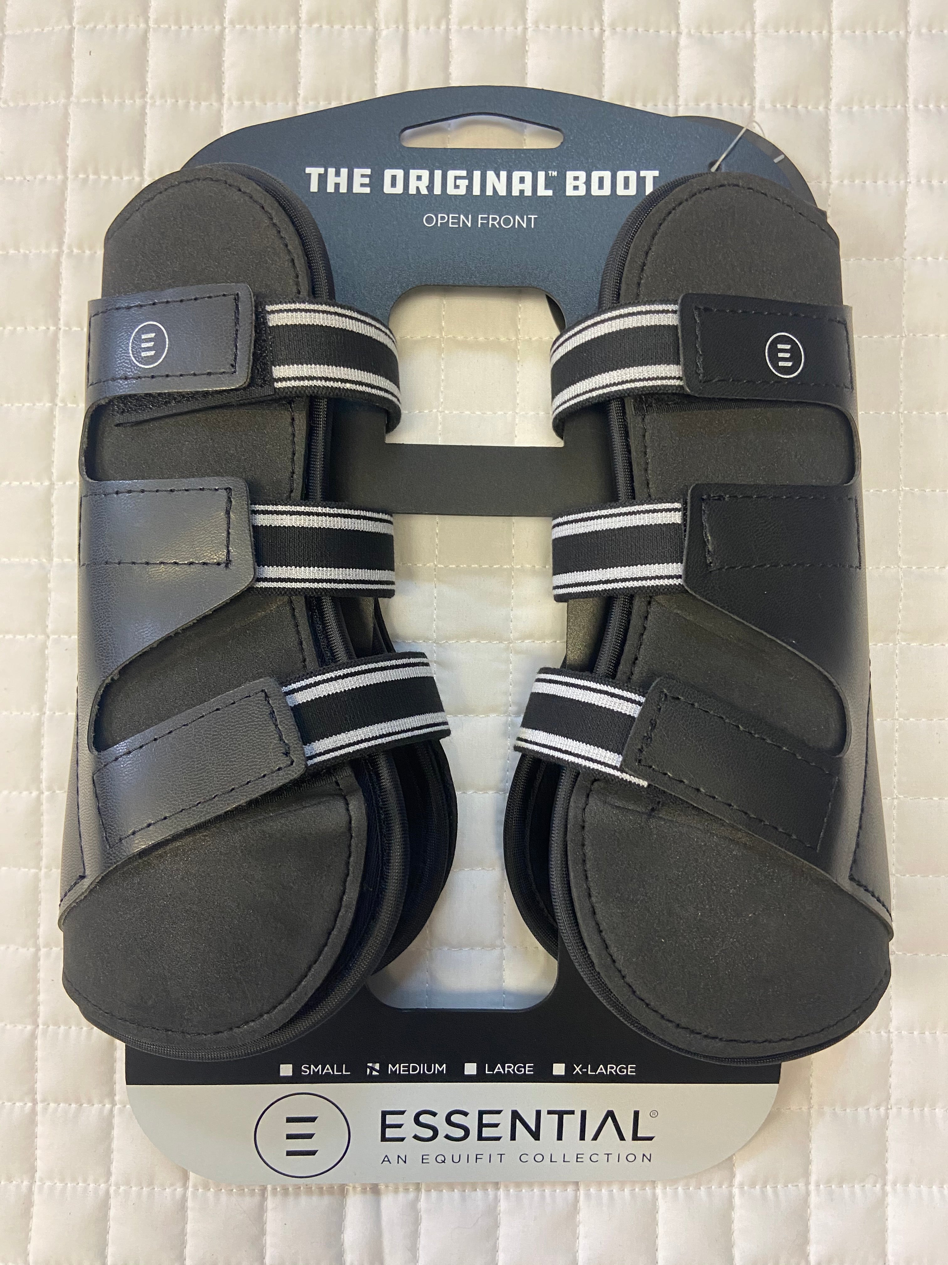 NEW Equifit Original Open Front Boots Black