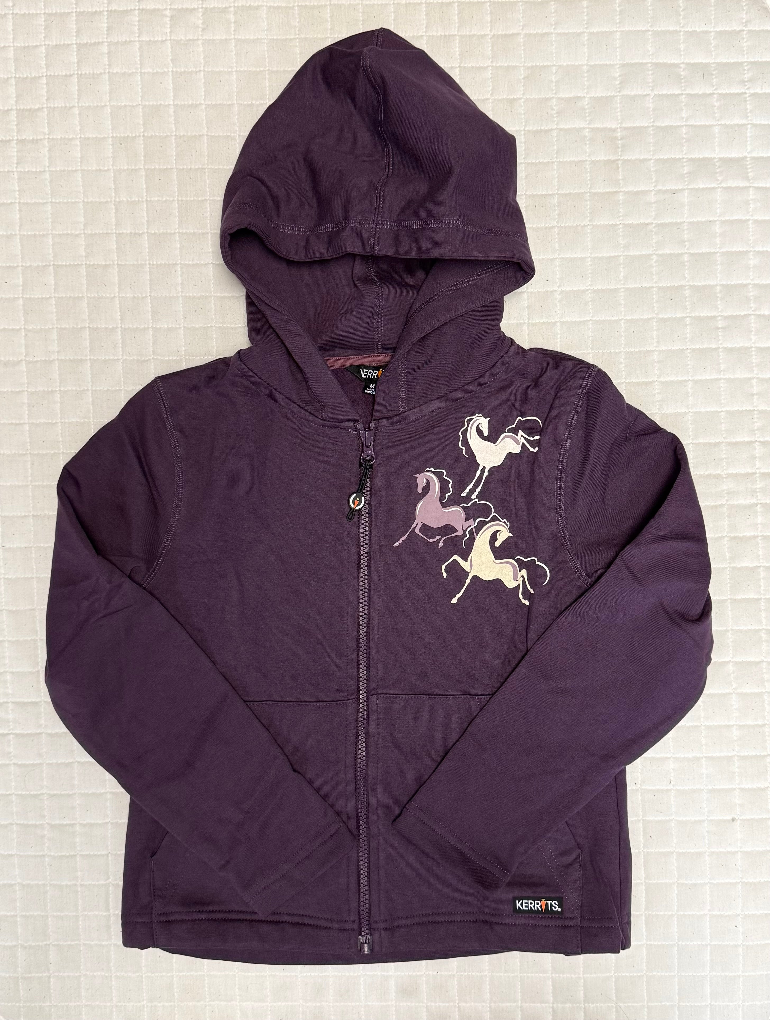 Kids Kerrits Zip and Whinny Hoodie
