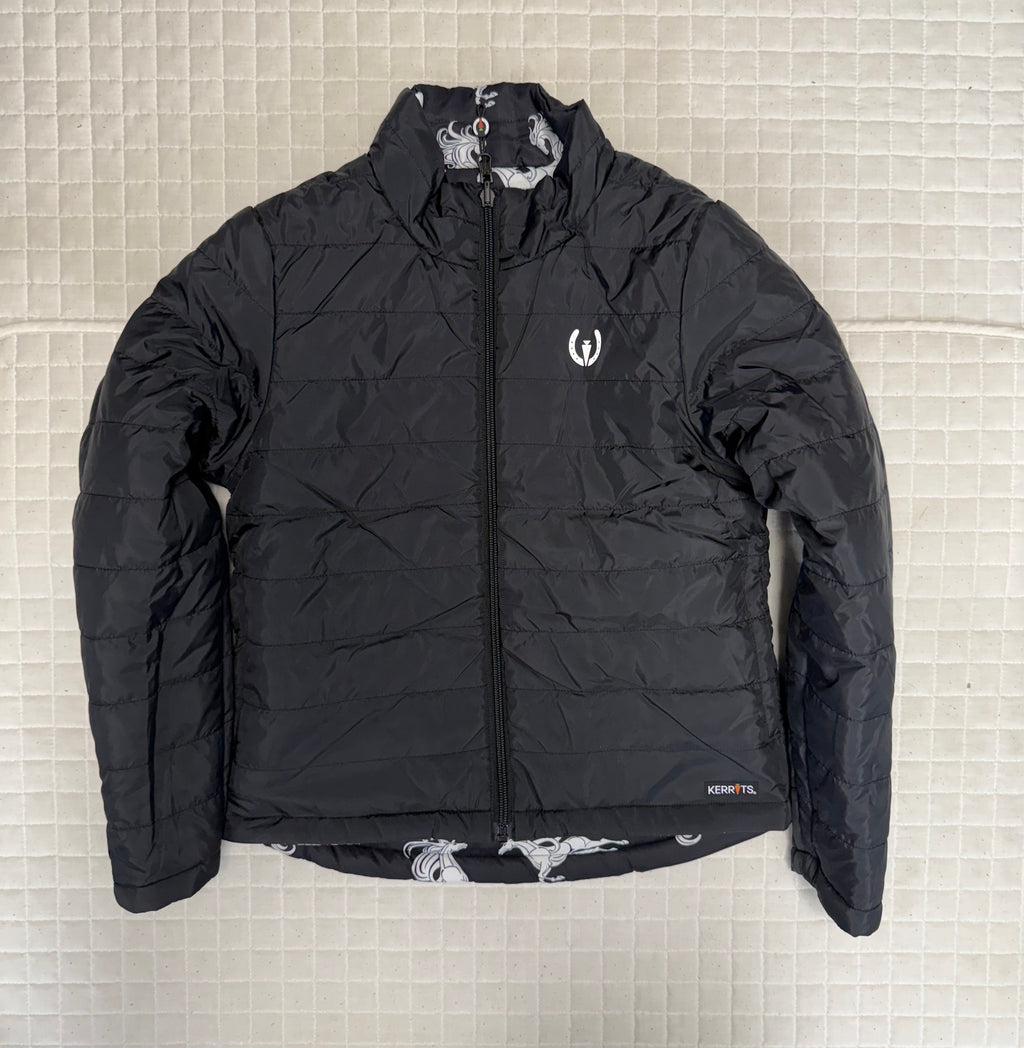 Kids Kerrits Pony Parade Reversible Quilted Riding Jacket
