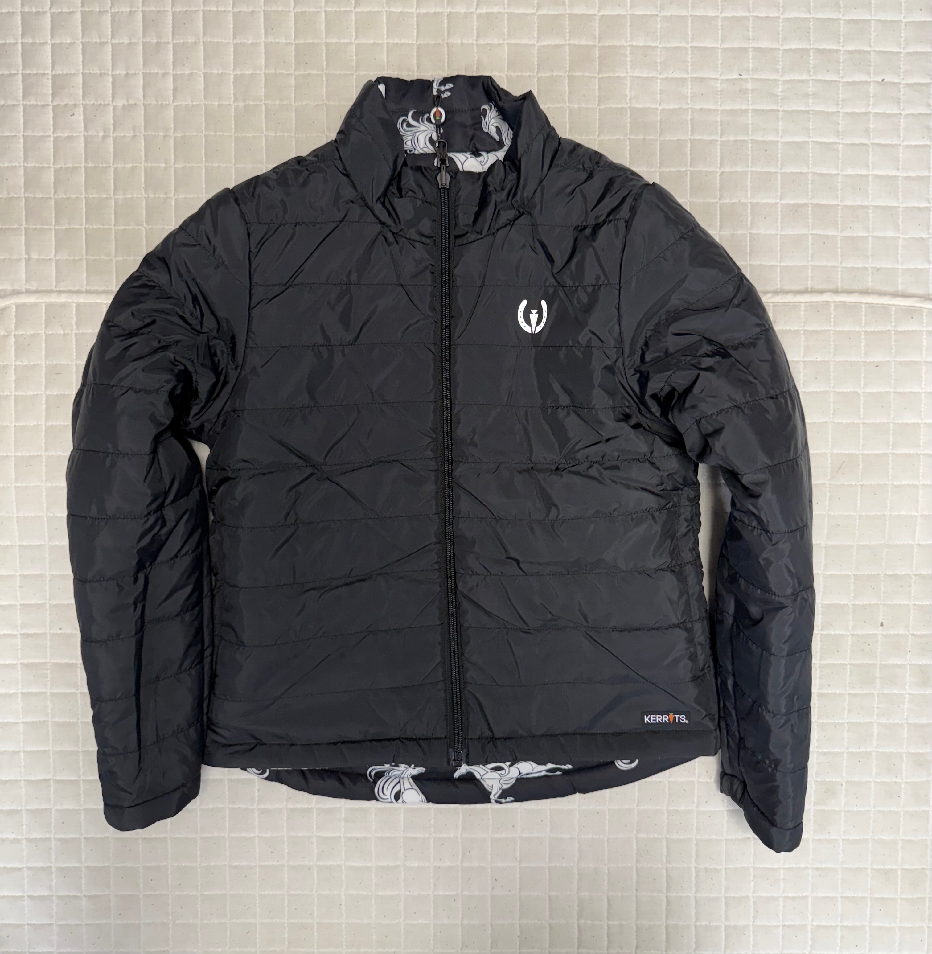 Kids Kerrits Pony Parade Reversible Quilted Riding Jacket