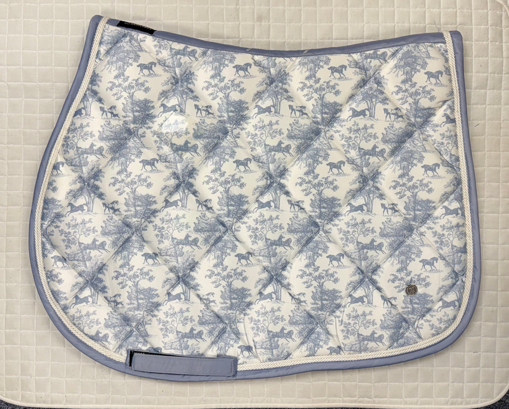 Dapple Bay Equestrian Toile Jump Saddle Pad