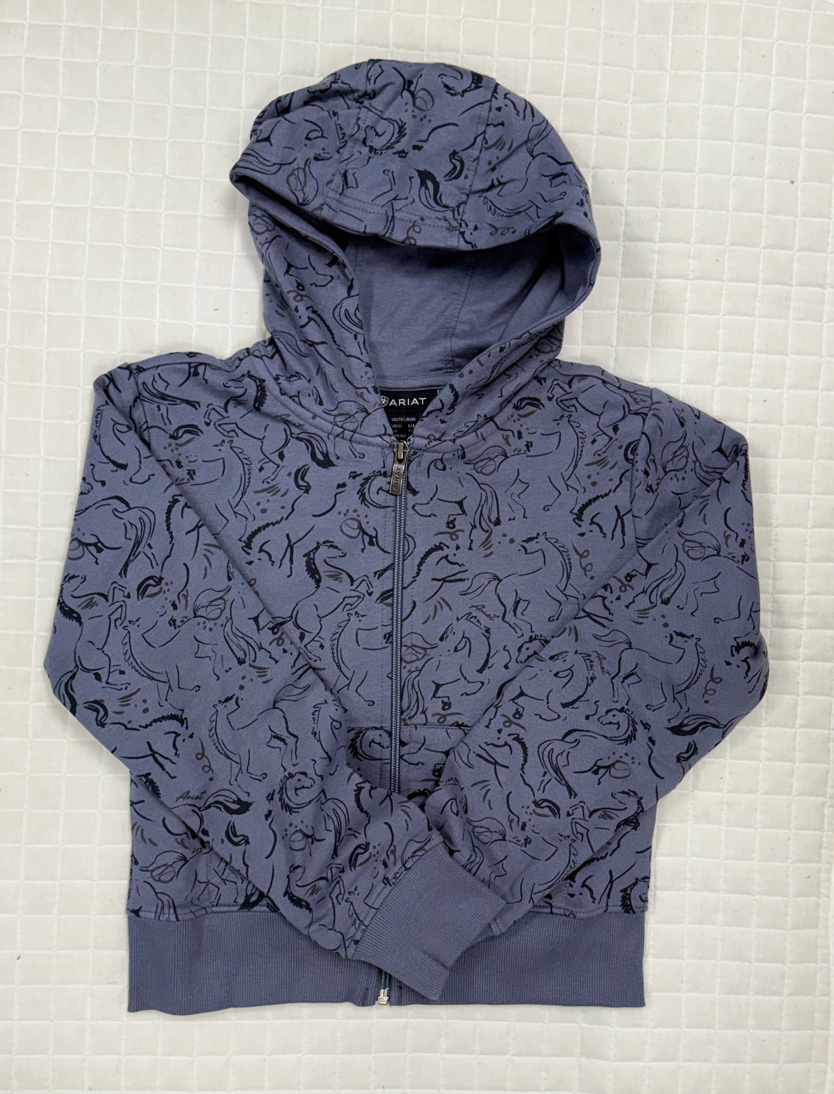 Kids Ariat Spiffy Full Zip Sweatshirt