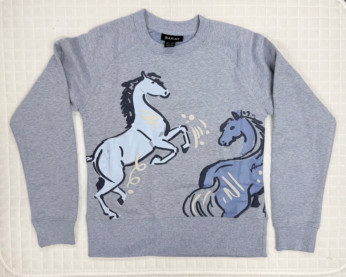 Ariat Youth Martine Retro Crew Sweatshirt