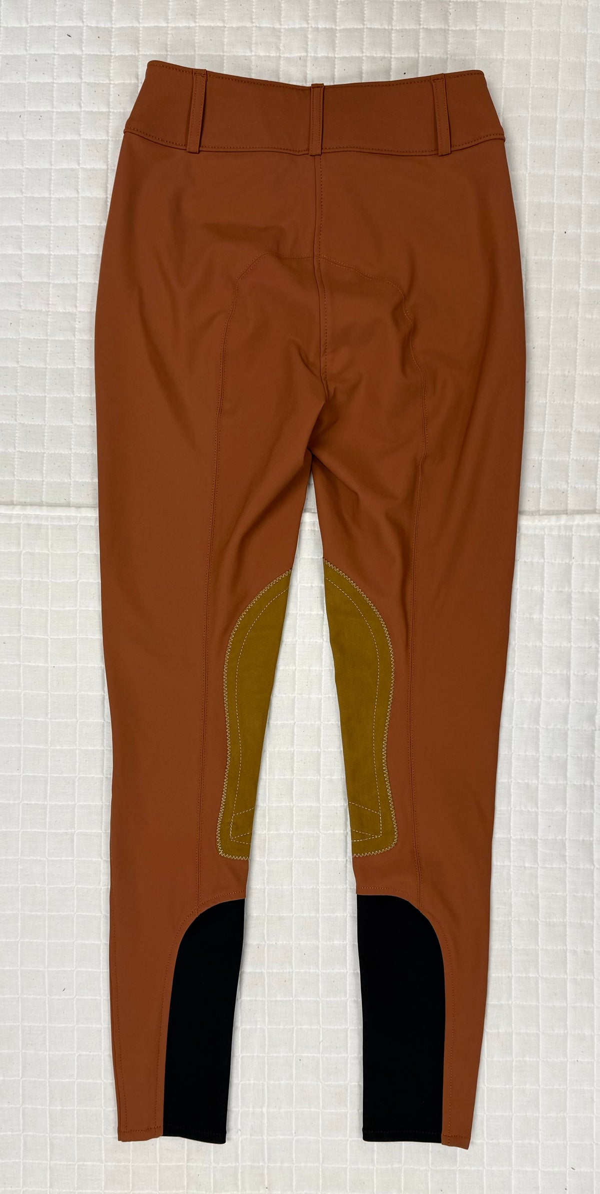 Ladies Tailored Sportsman Breeches Tech Light Mid Rise Rust