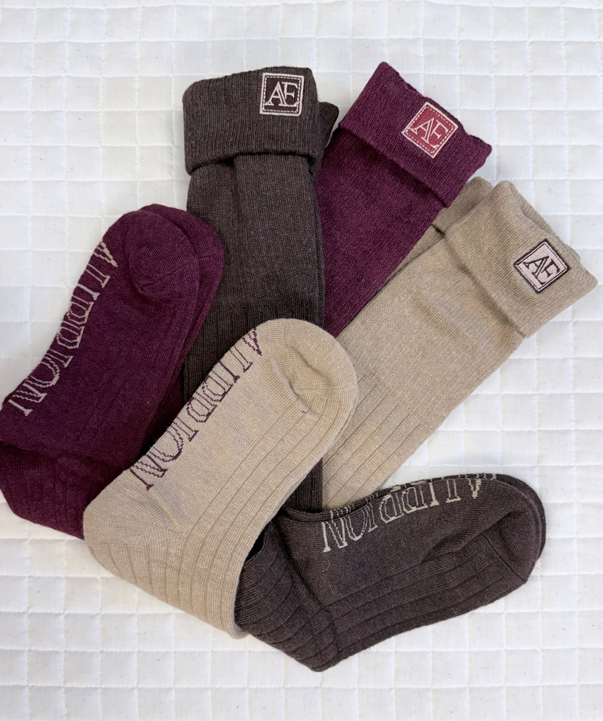 Aubrion Equestrian Knit Boot Socks
