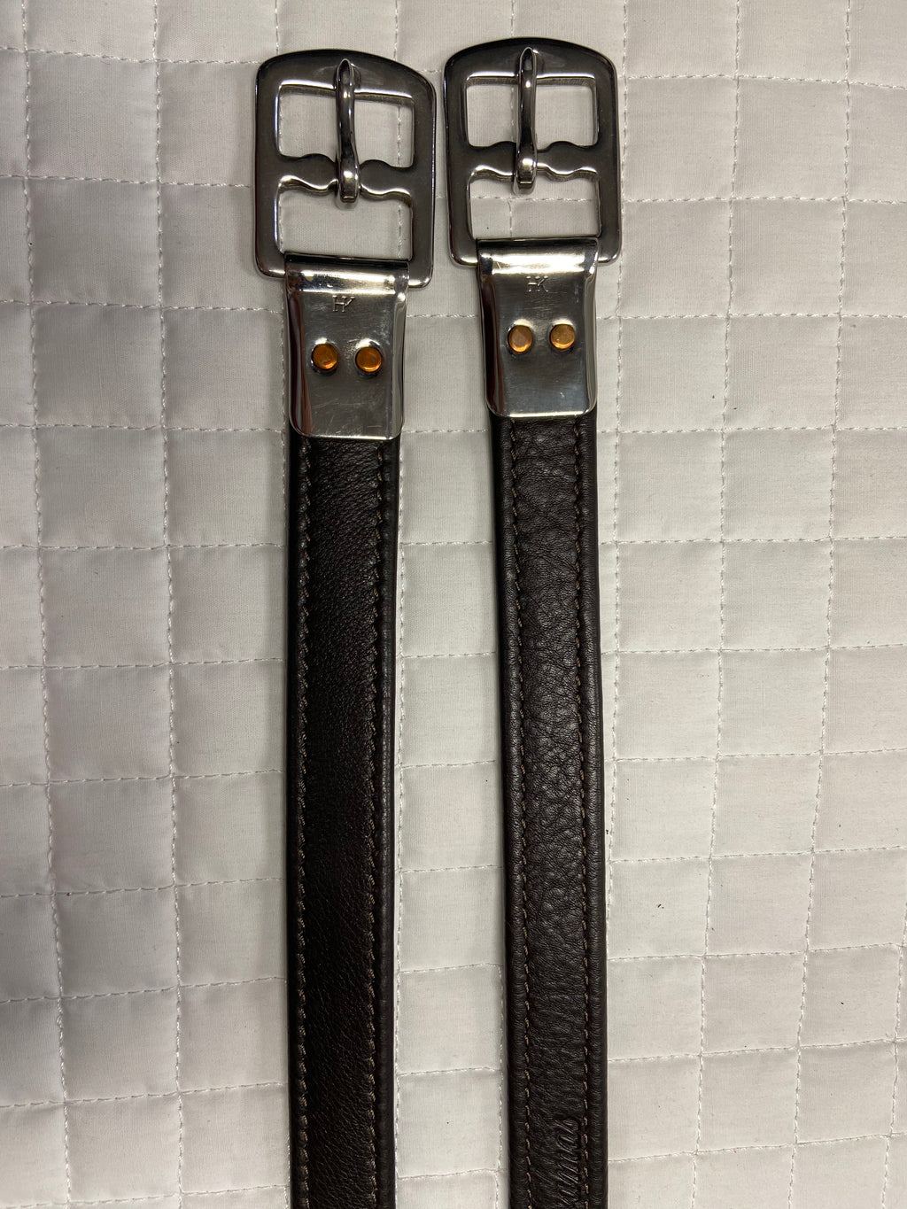 Aramas Lined Flat Buckle Stirrup Leathers