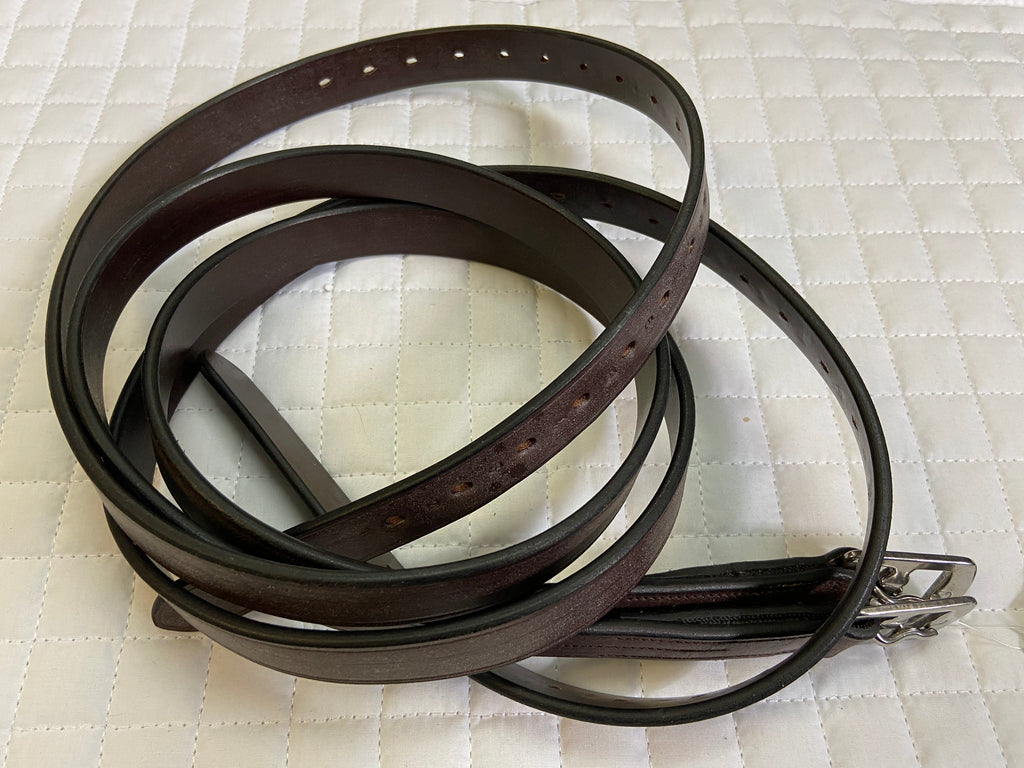 Ovation Flat Sitrrup Leathers