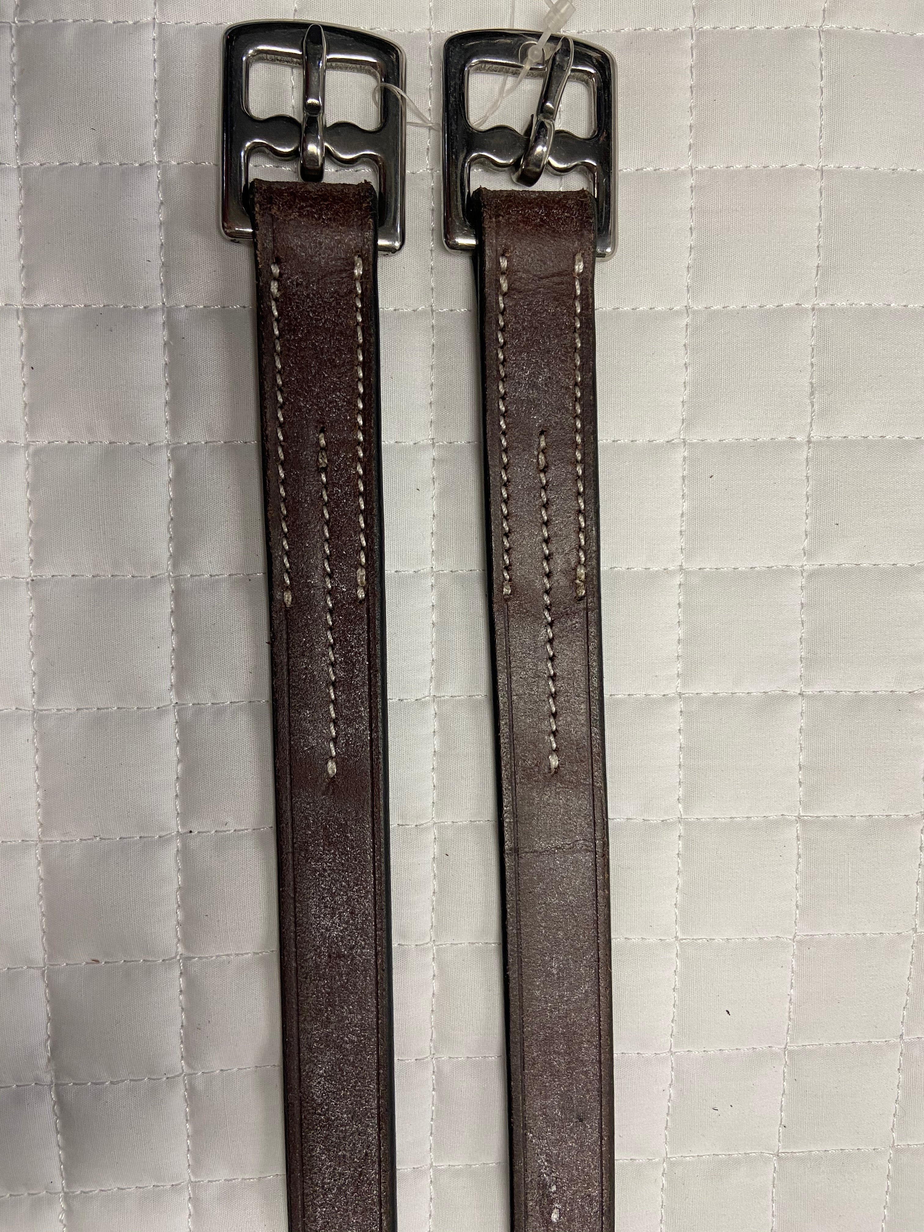 Ovation Flat Sitrrup Leathers