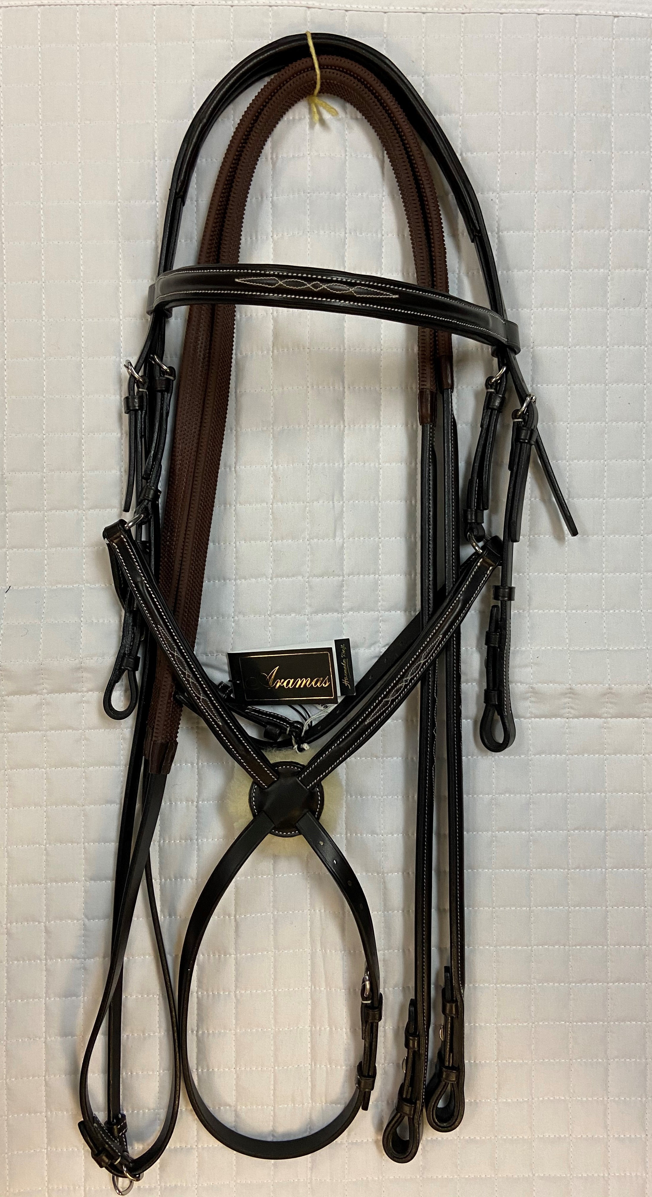 Aramas Figure 8 Fancy Stitch Padded Bridle