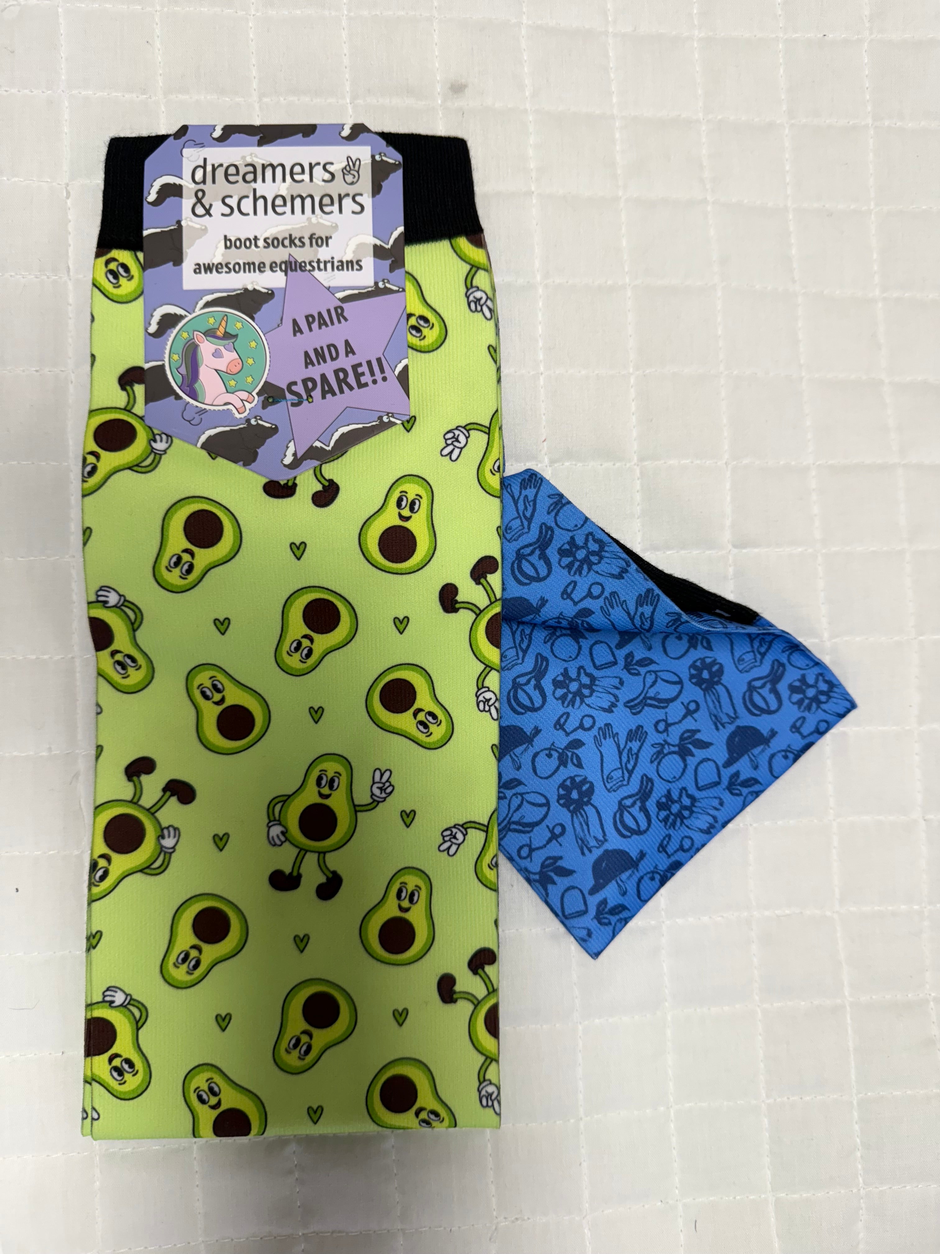 Dreamers & Schemers Pair & A Spare Boot Socks Group 3