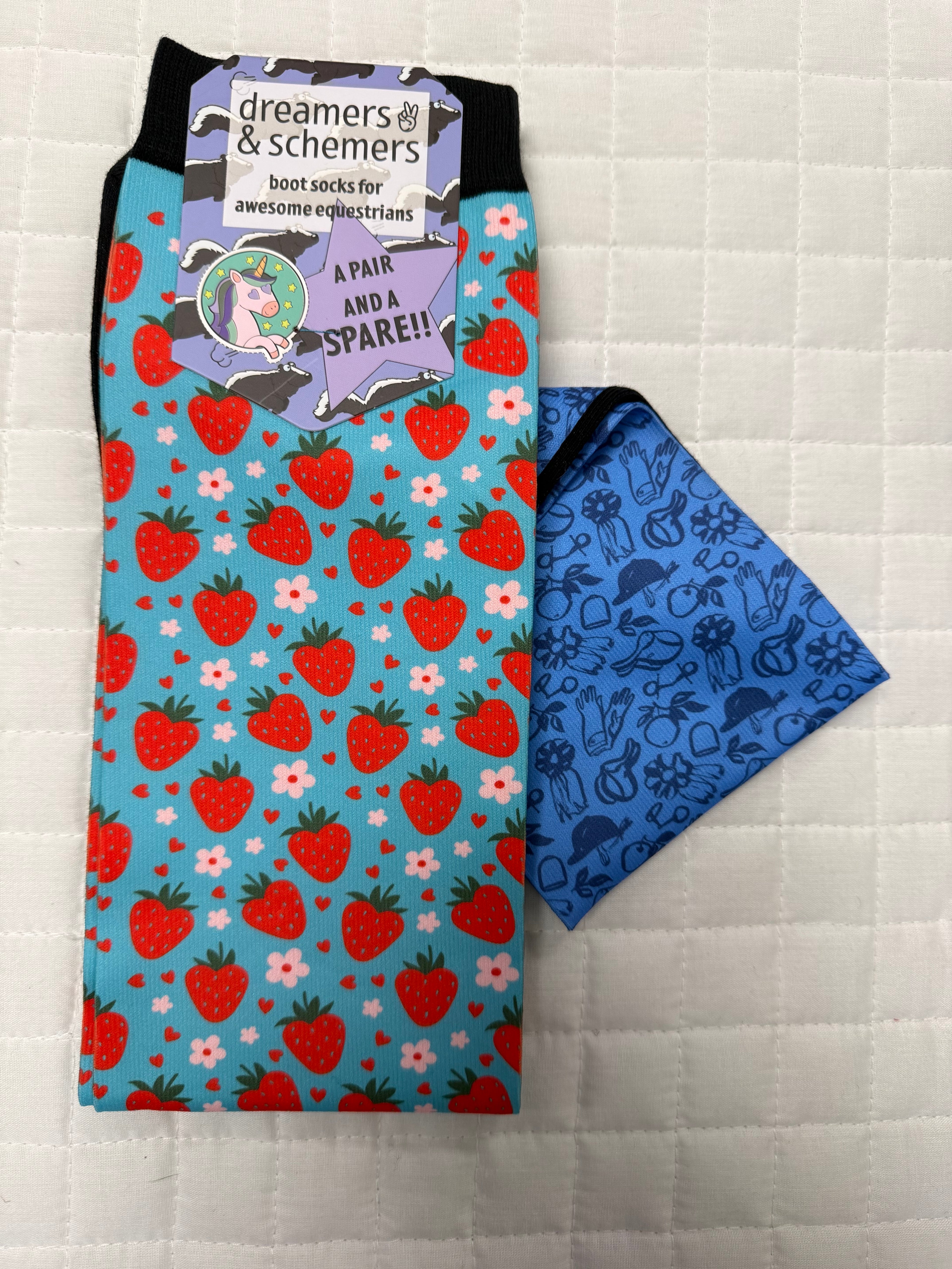 Dreamers & Schemers Pair & A Spare Boot Socks Group 2