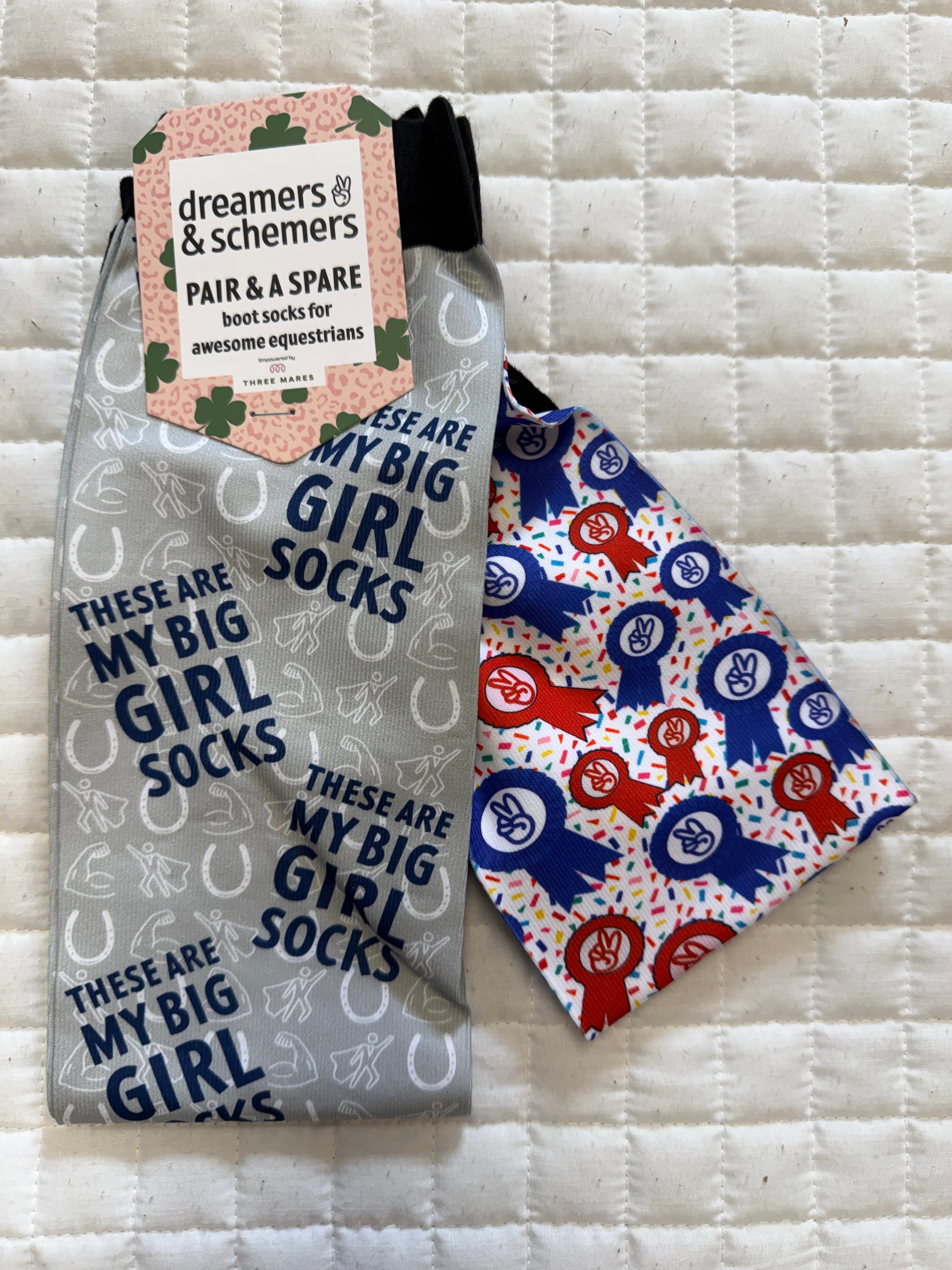Dreamers & Schemers Boot Socks Pair and A Spare Group 5