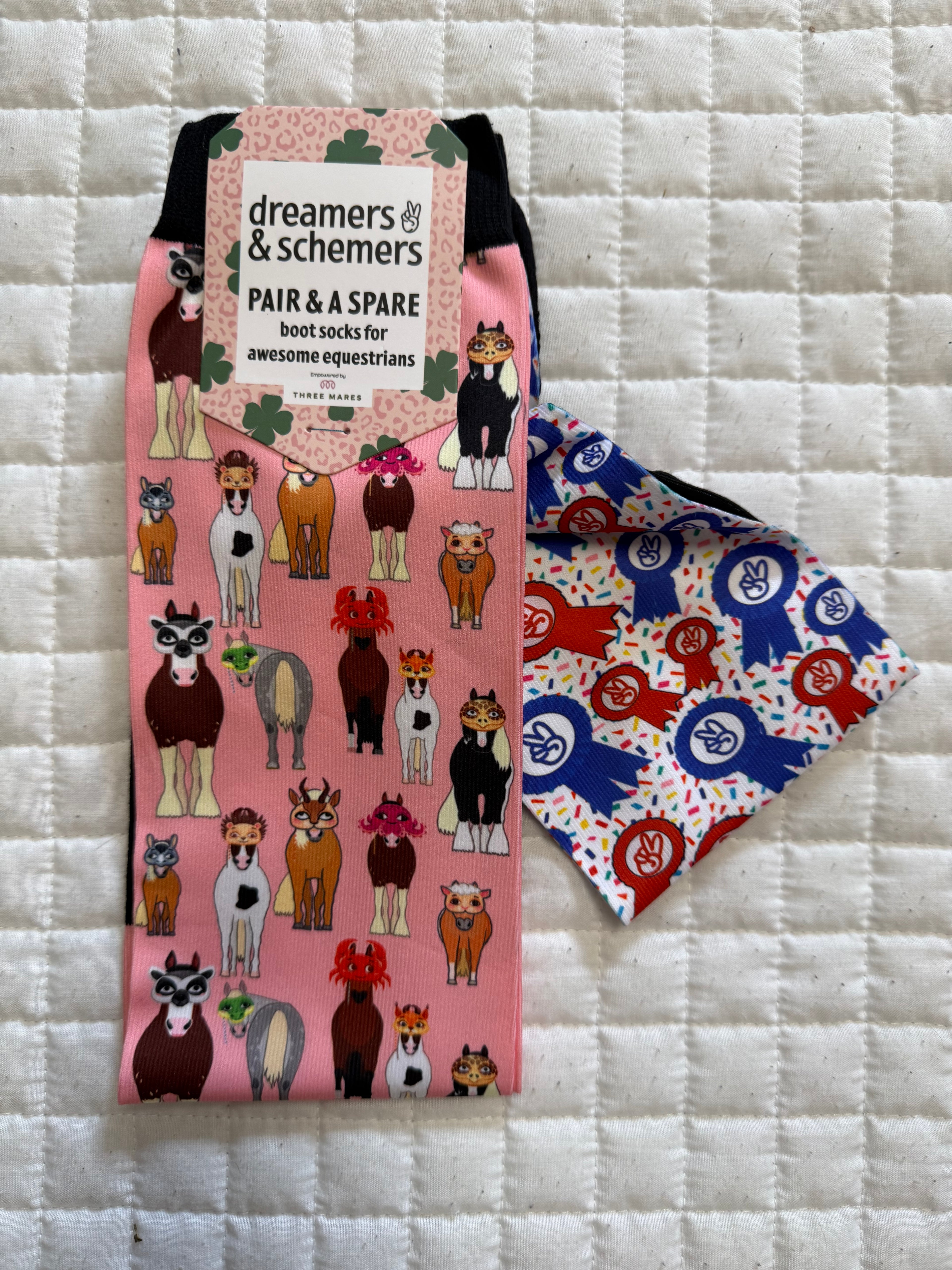 Dreamers & Schemers Boot Socks Pair and A Spare Group 5