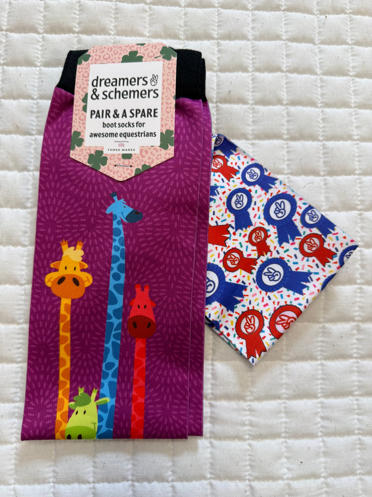 Dreamers & Schemers Boot Socks Pair and A Spare Group 5