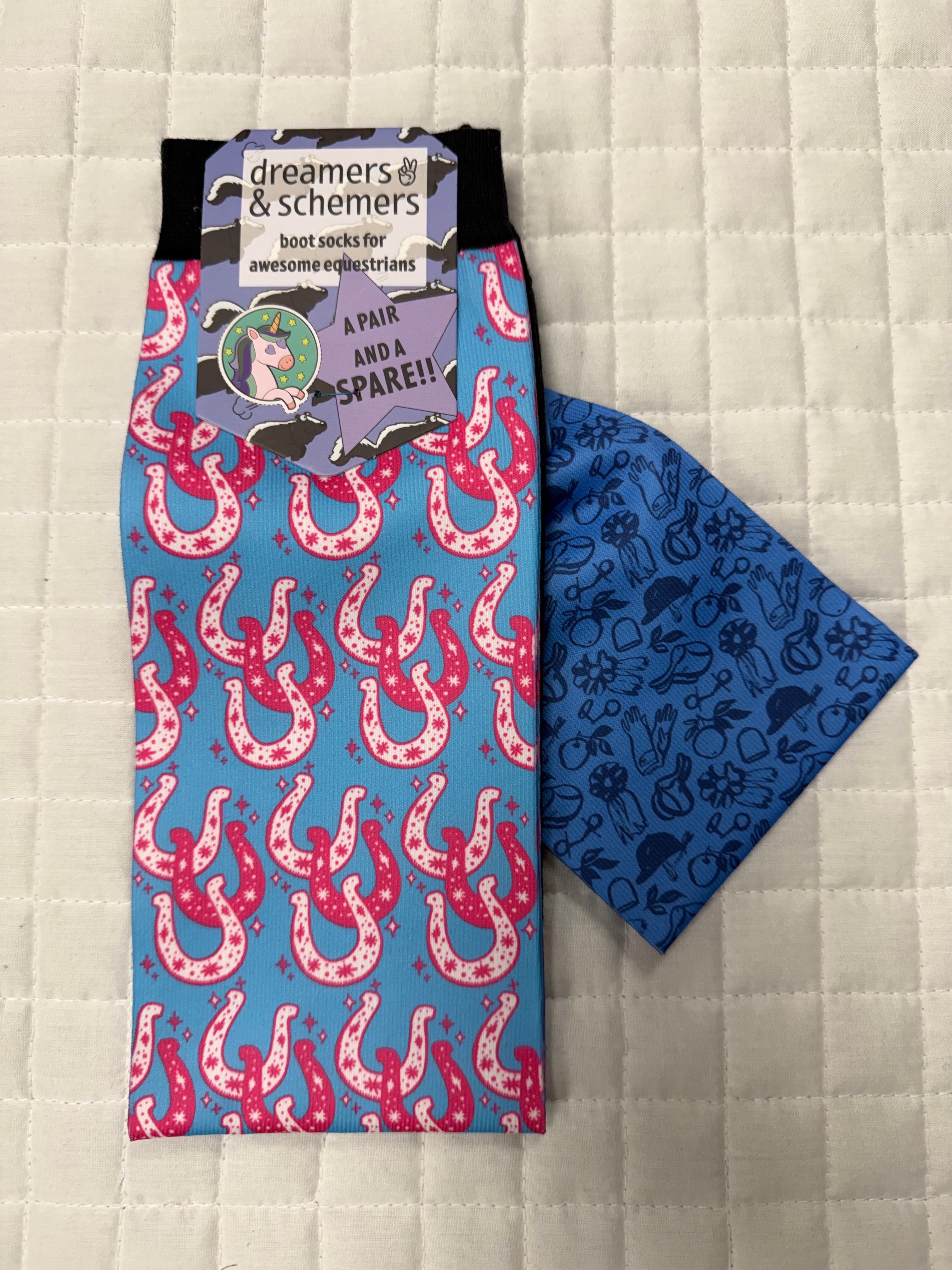 Dreamers & Schemers Pair & A Spare Boot Socks Group 4