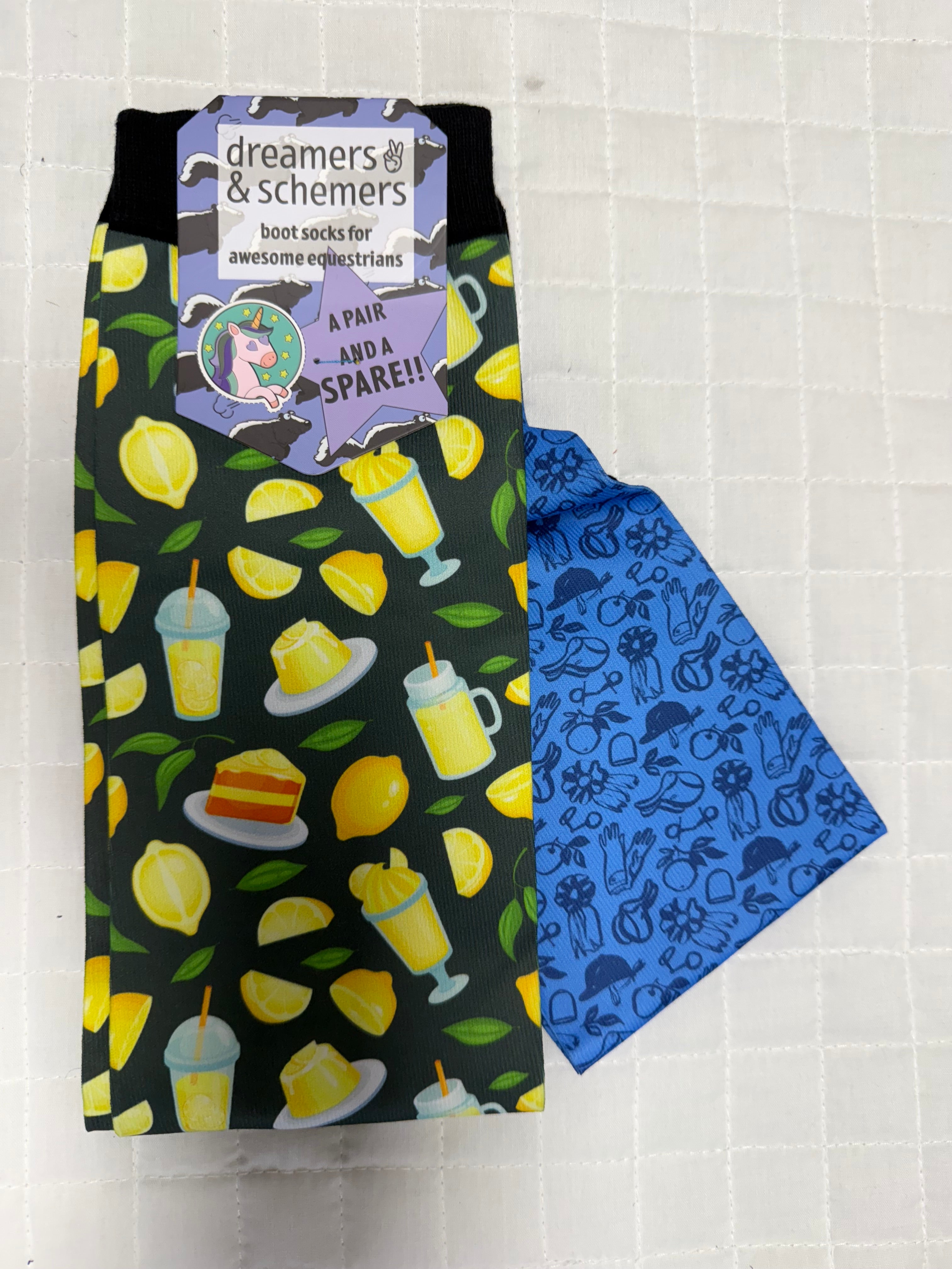 Dreamers & Schemers Pair & A Spare Boot Socks Group 3