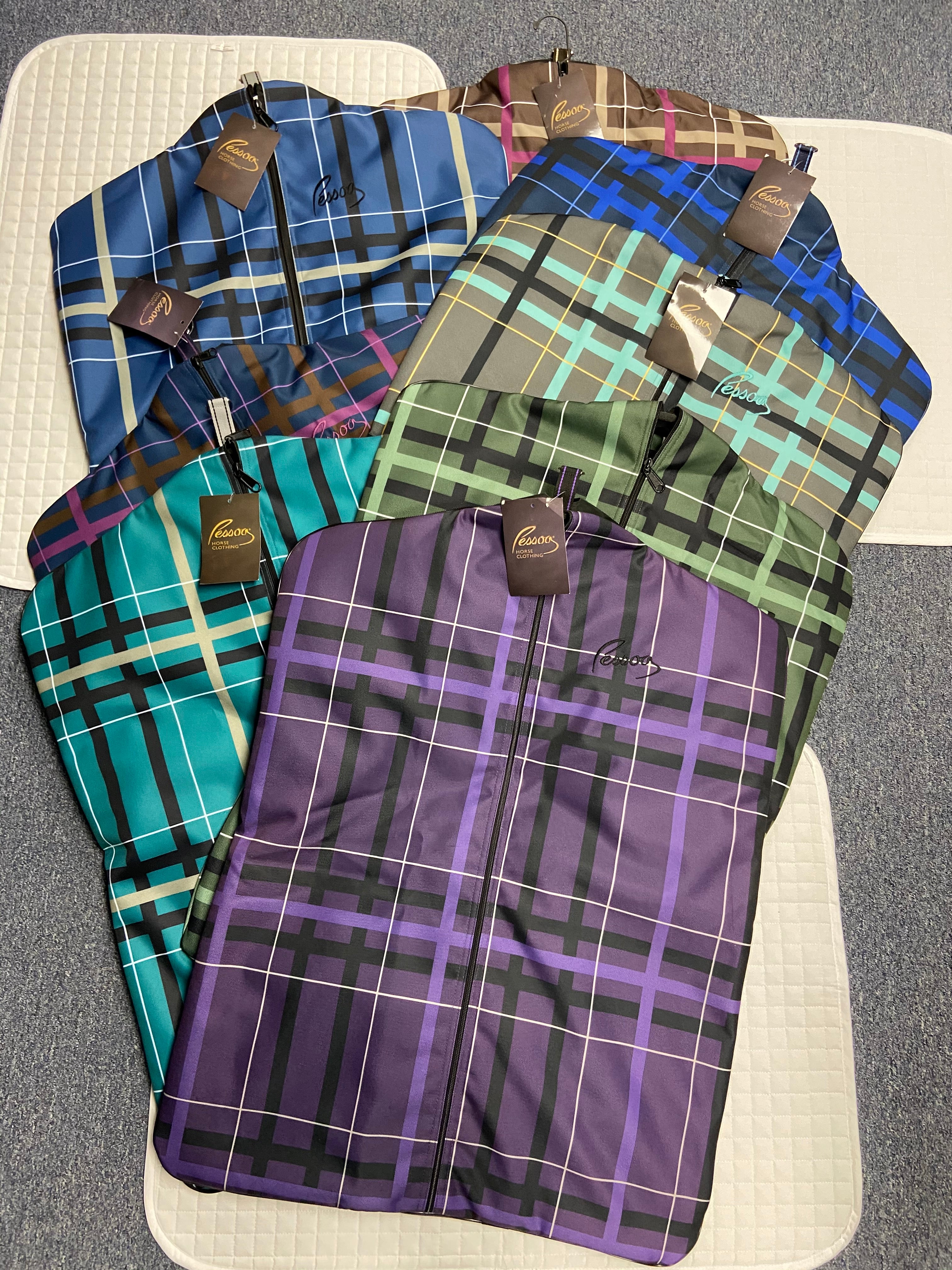 Garment Bag Pessoa Plaid