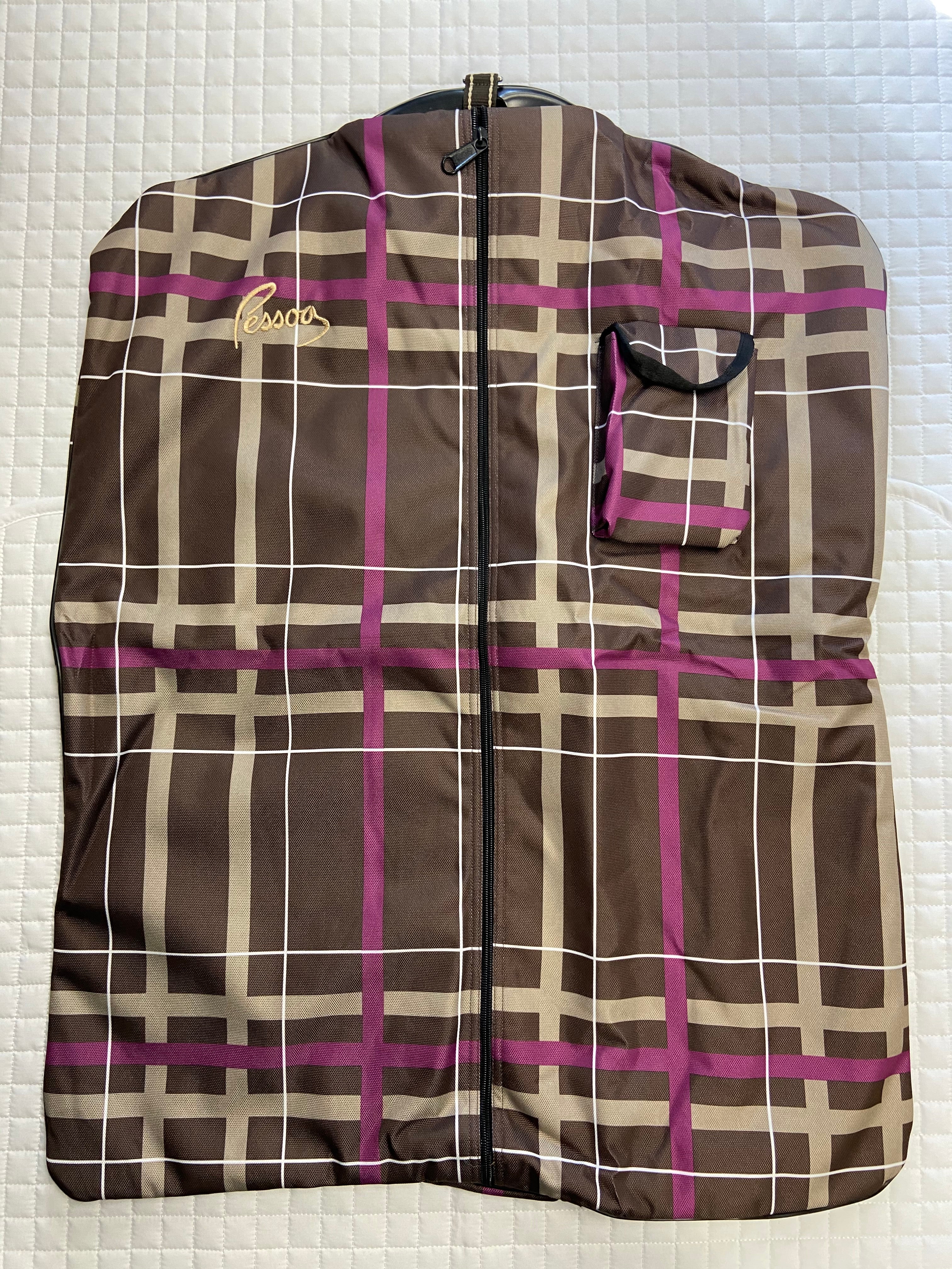 Garment Bag Pessoa Plaid