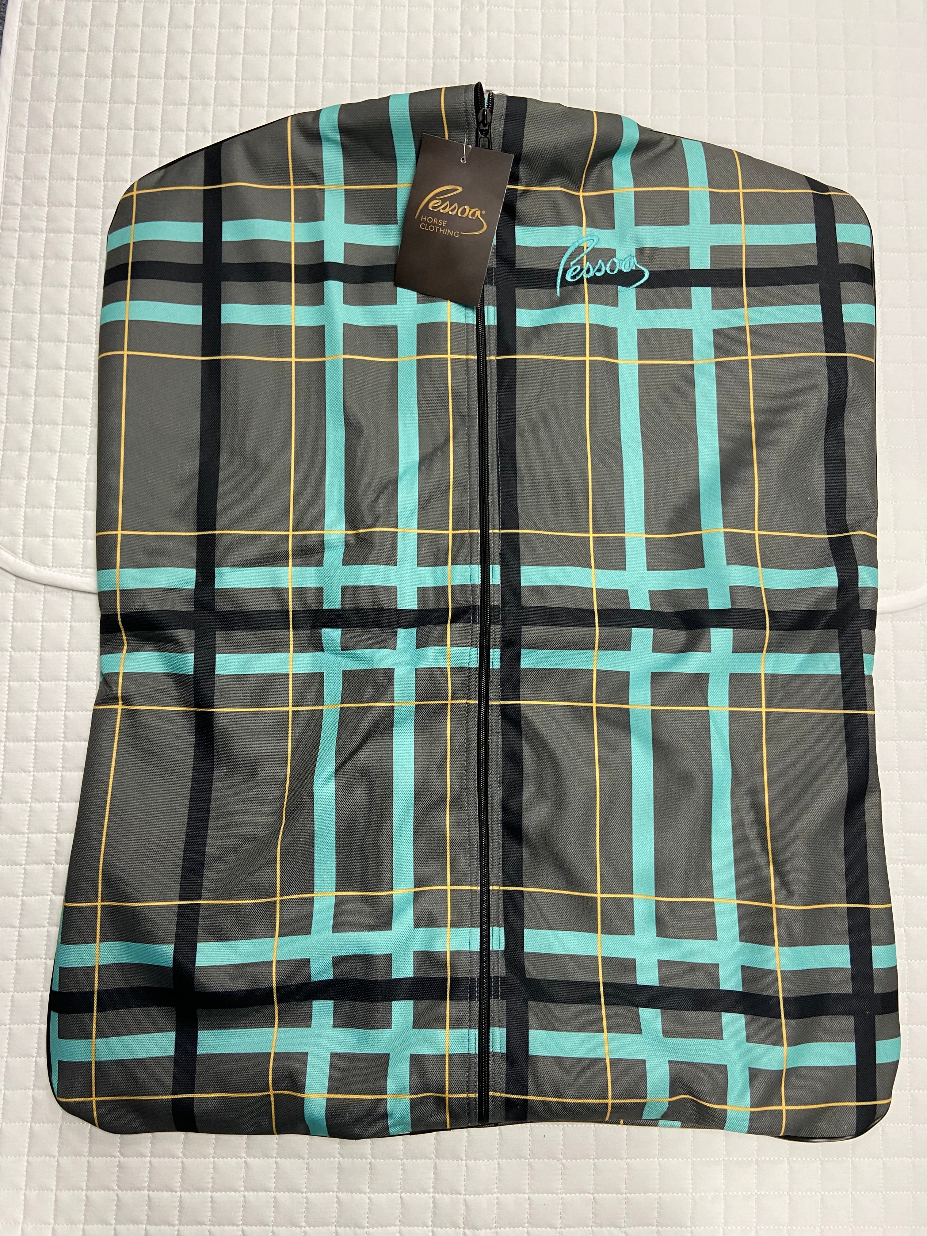 Garment Bag Pessoa Plaid
