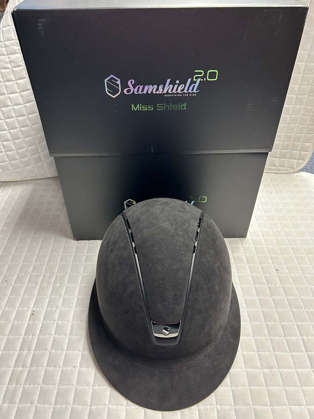 Samshield 2.0 Miss Premium Alcantara Helmet