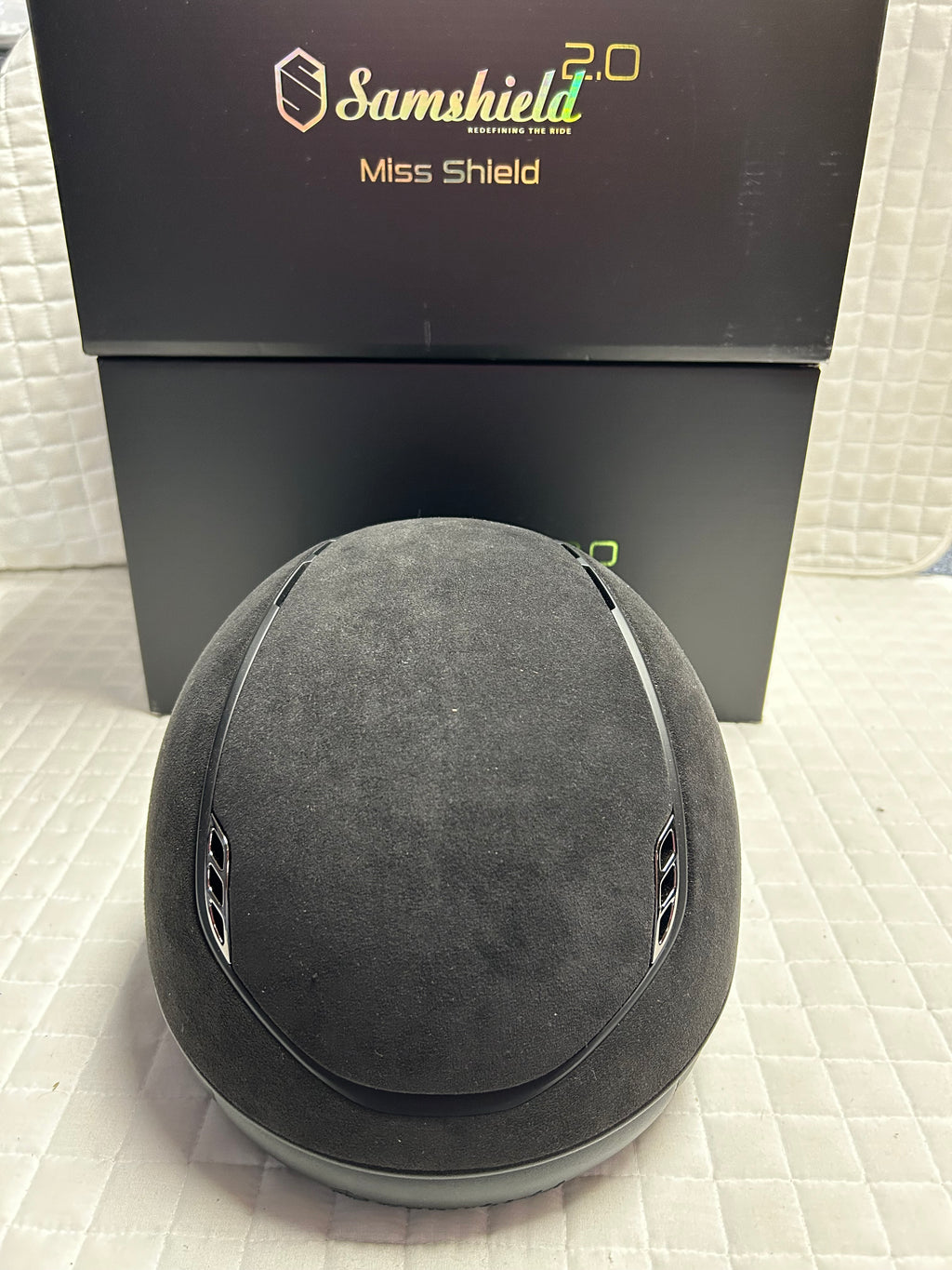 Samshield 2.0 Miss Premium Alcantara Helmet