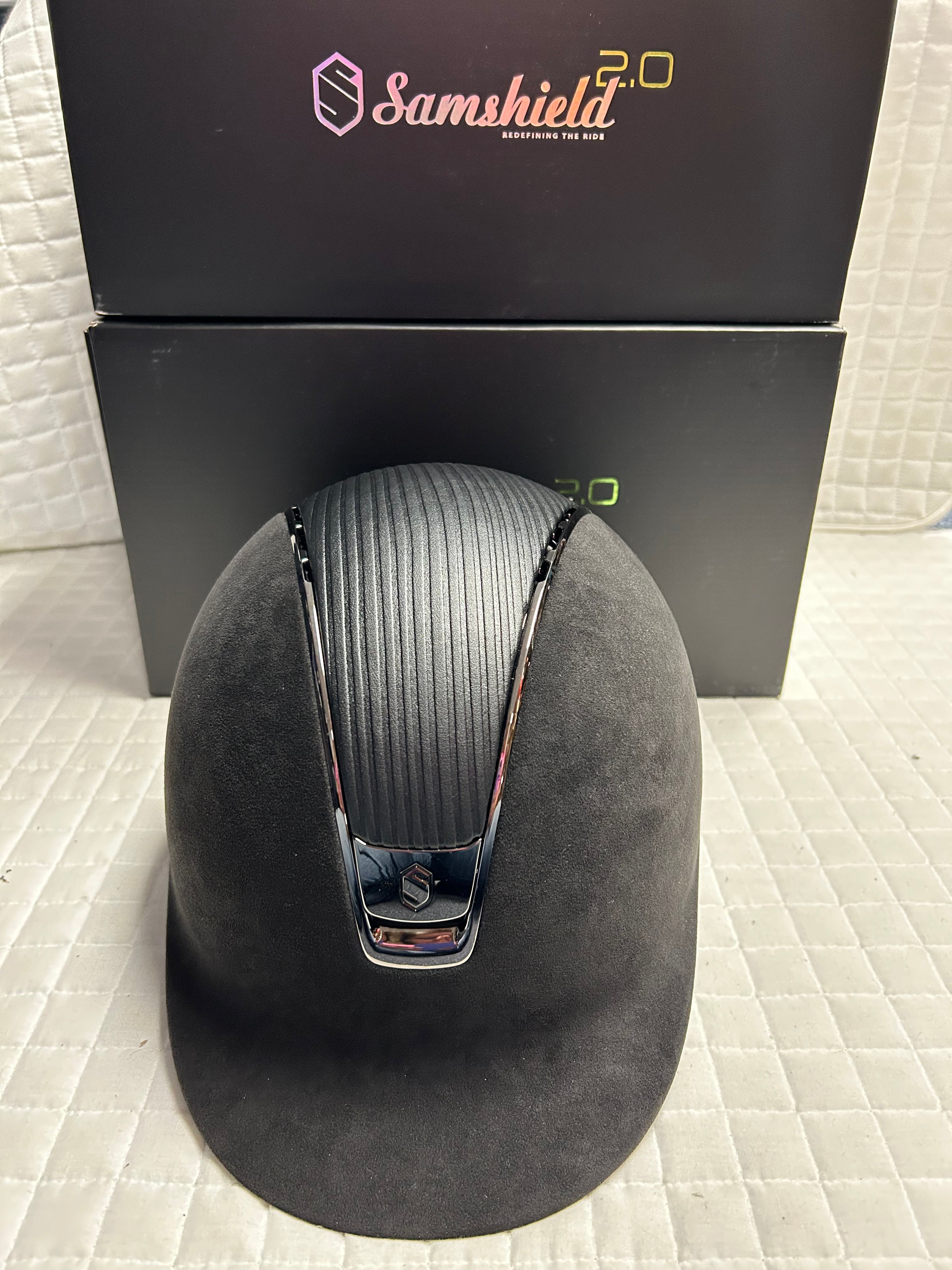 Samshield 2.0 Premium Leather Top Helmet