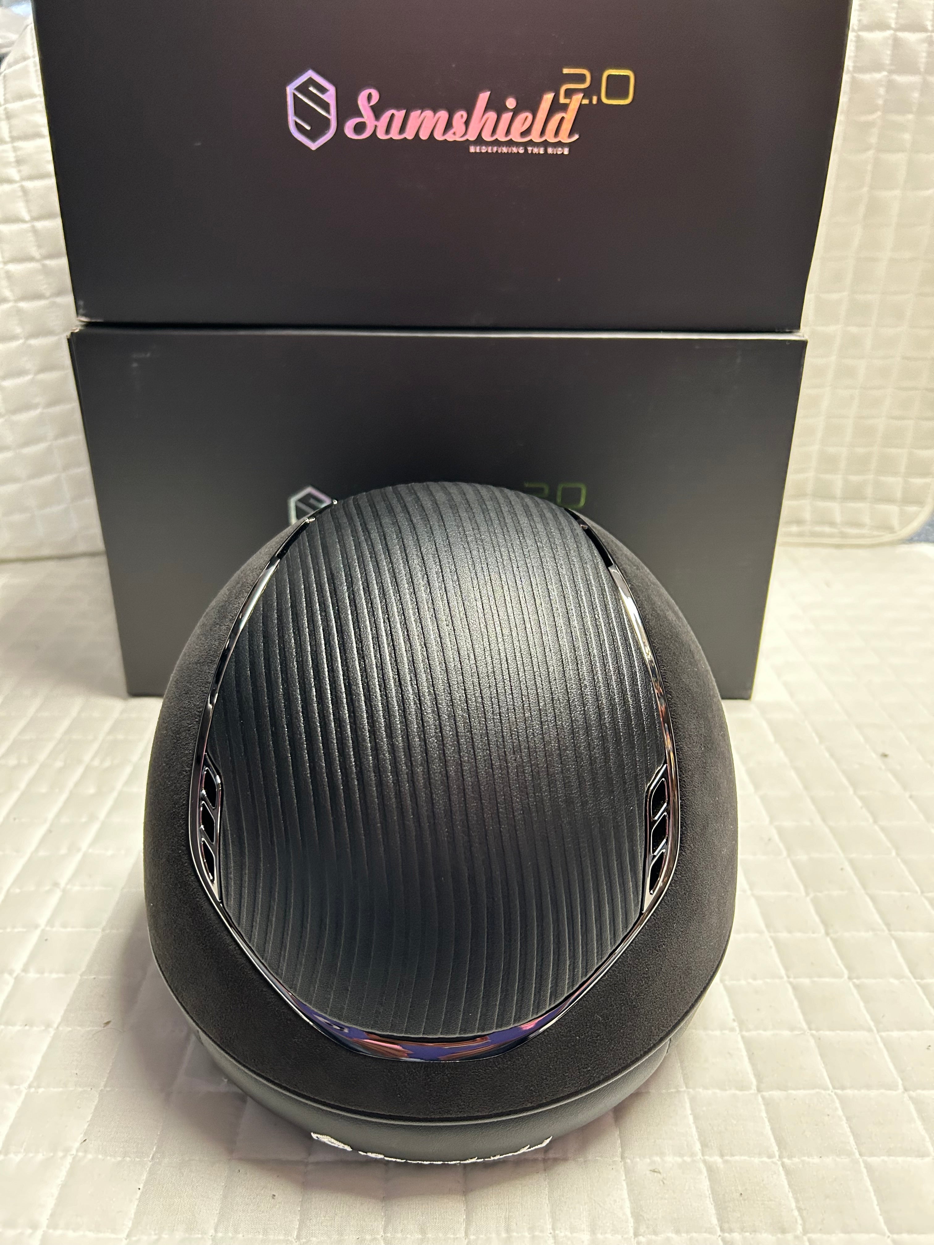 Samshield 2.0 Premium Leather Top Helmet