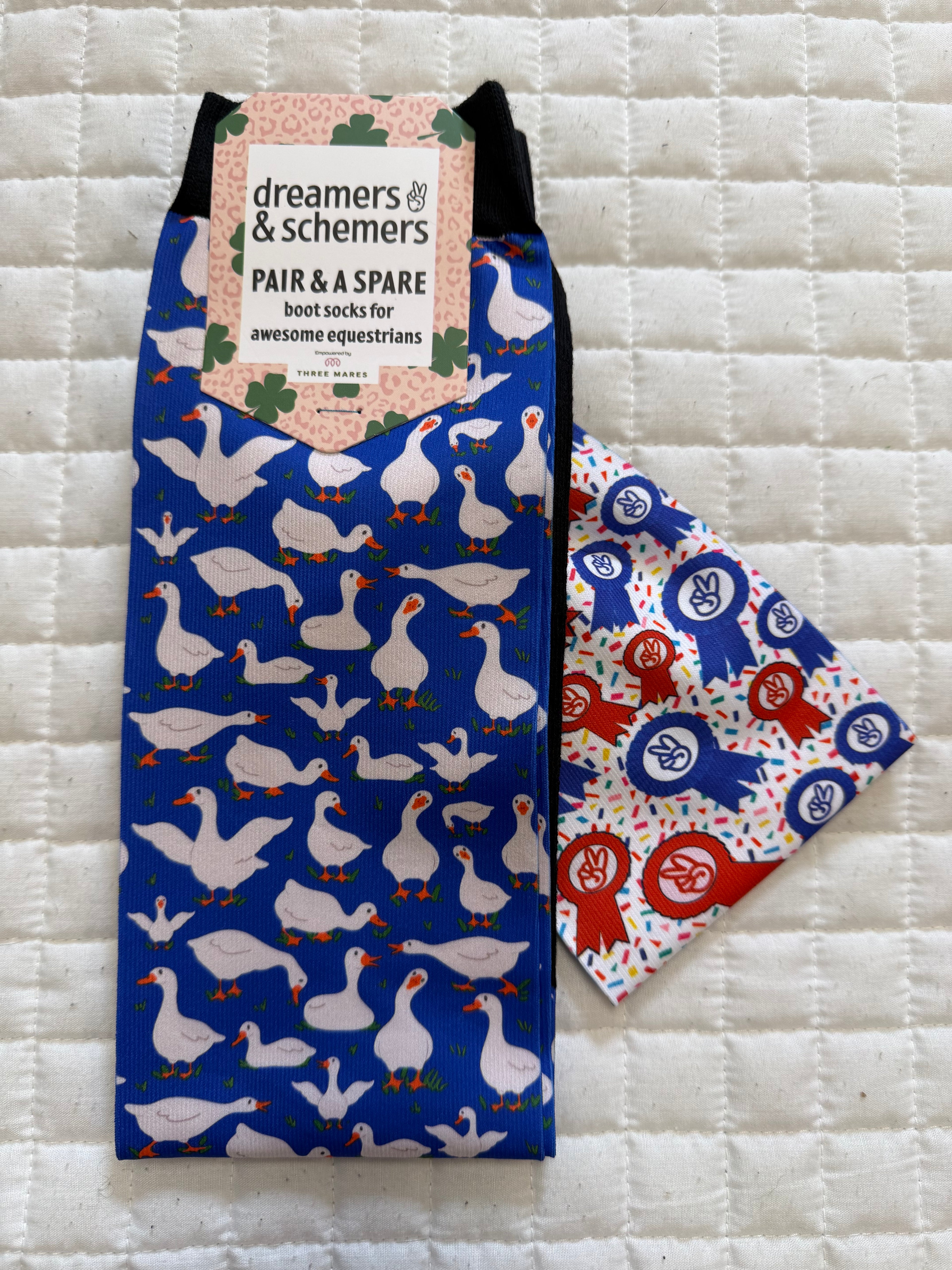Dreamers & Schemers Boot Socks Pair and A Spare Group 5