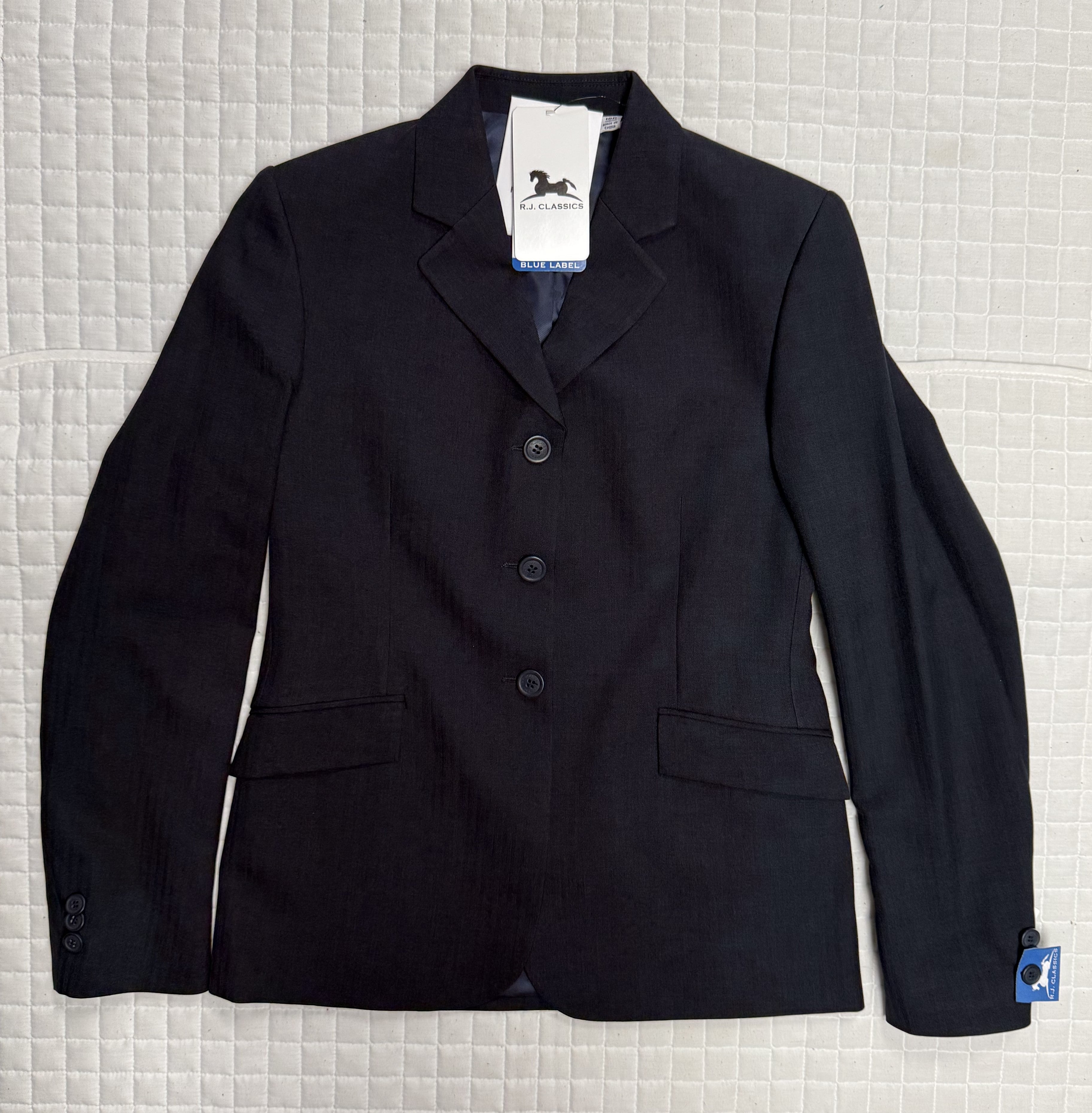 RJ Classics Girls Blue Label Hampton Hunt Coat