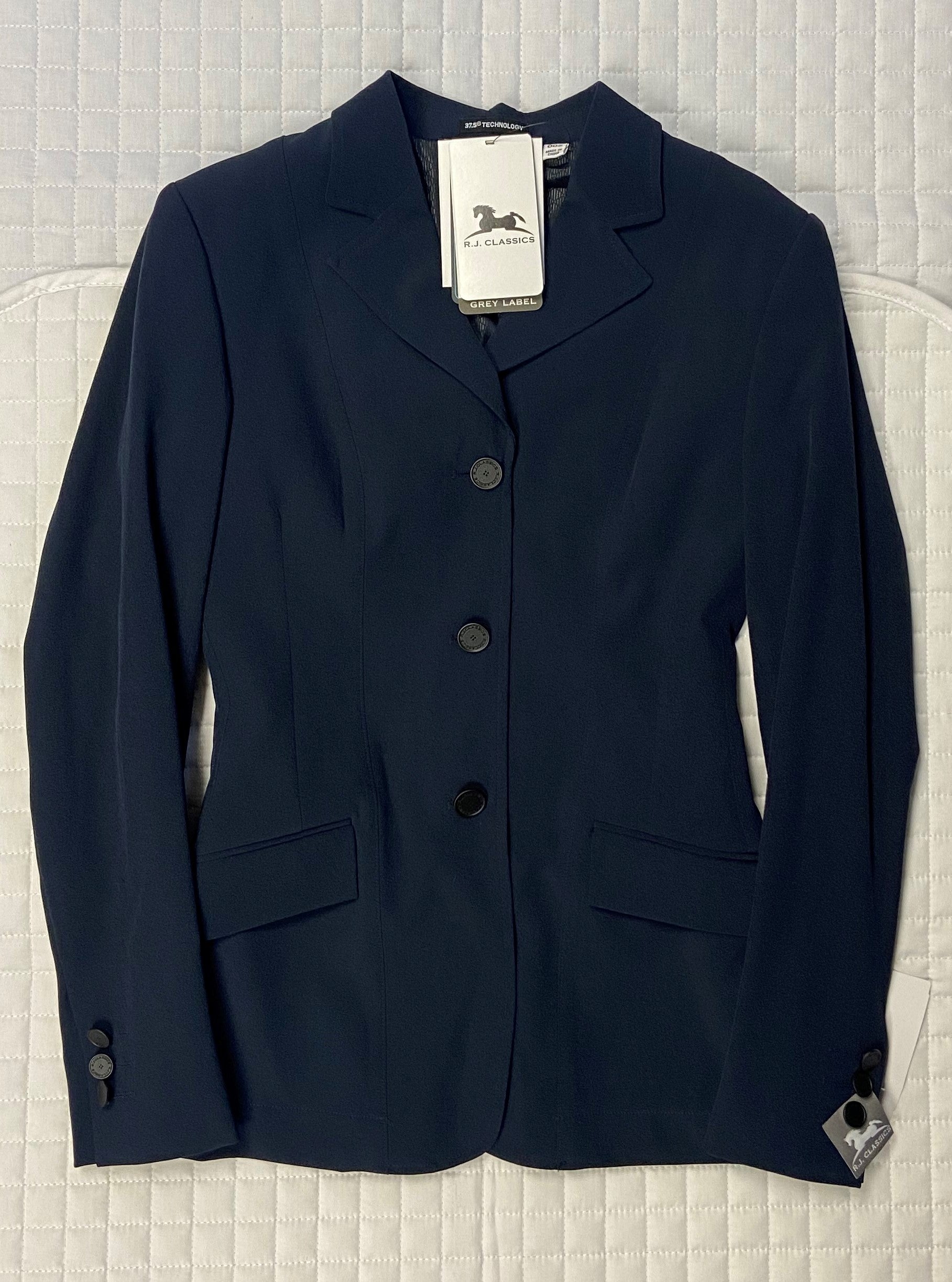 *SALE* RJ Classics Navy Girls Skylar Grey Label Hunt Coat