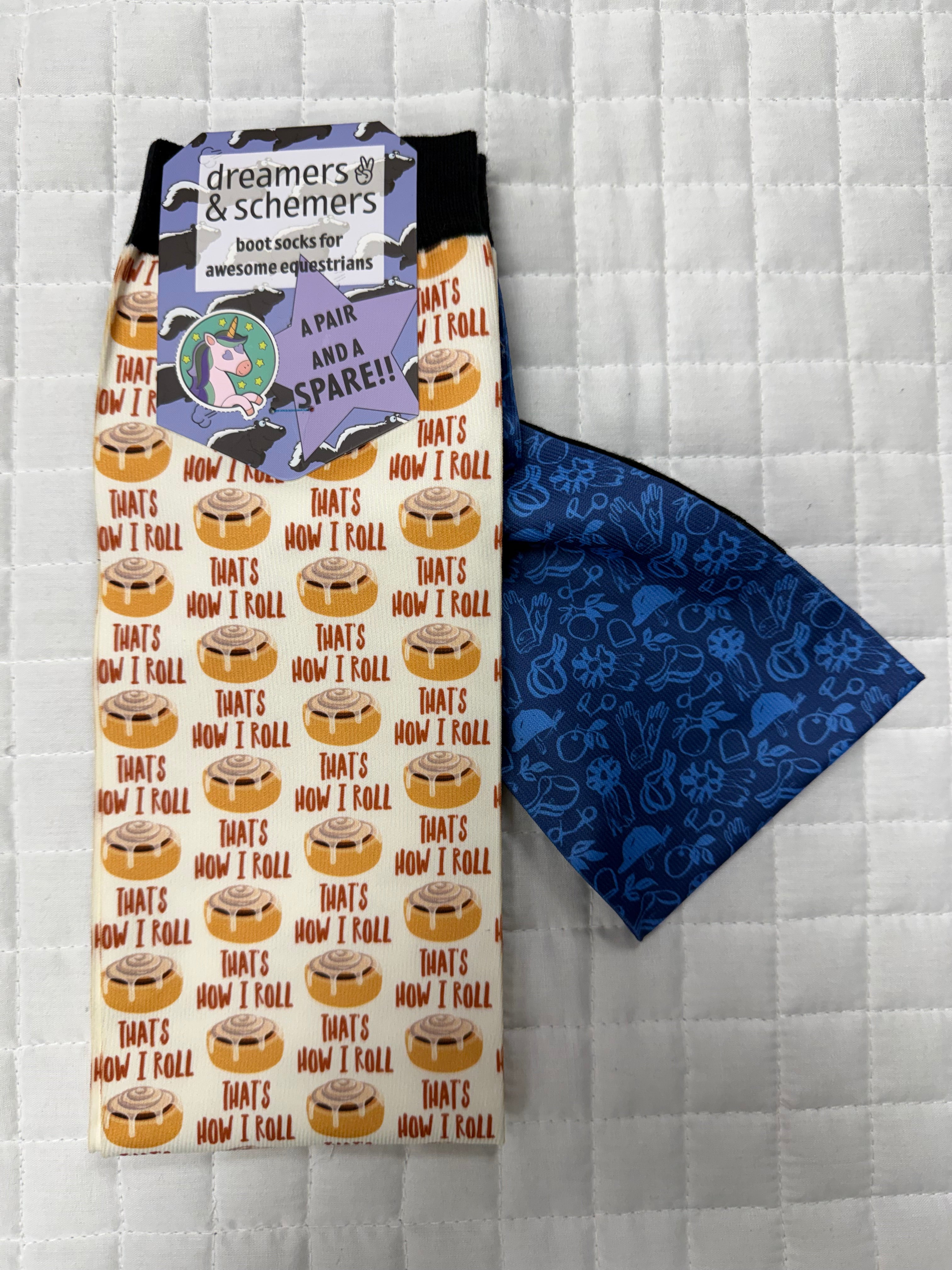 Dreamers & Schemers Pair & A Spare Boot Socks Group 4