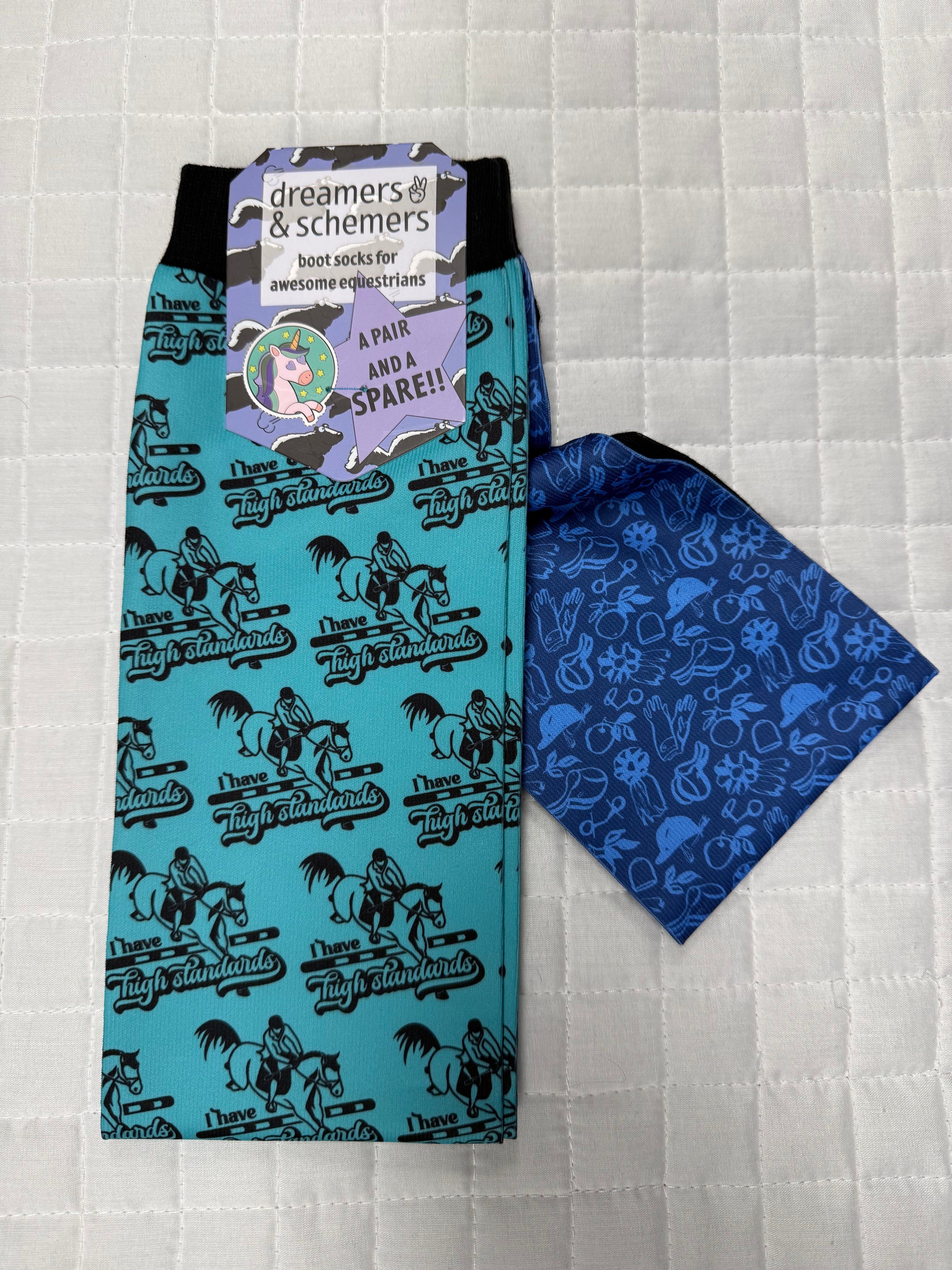 Dreamers & Schemers Pair & A Spare Boot Socks Group 1
