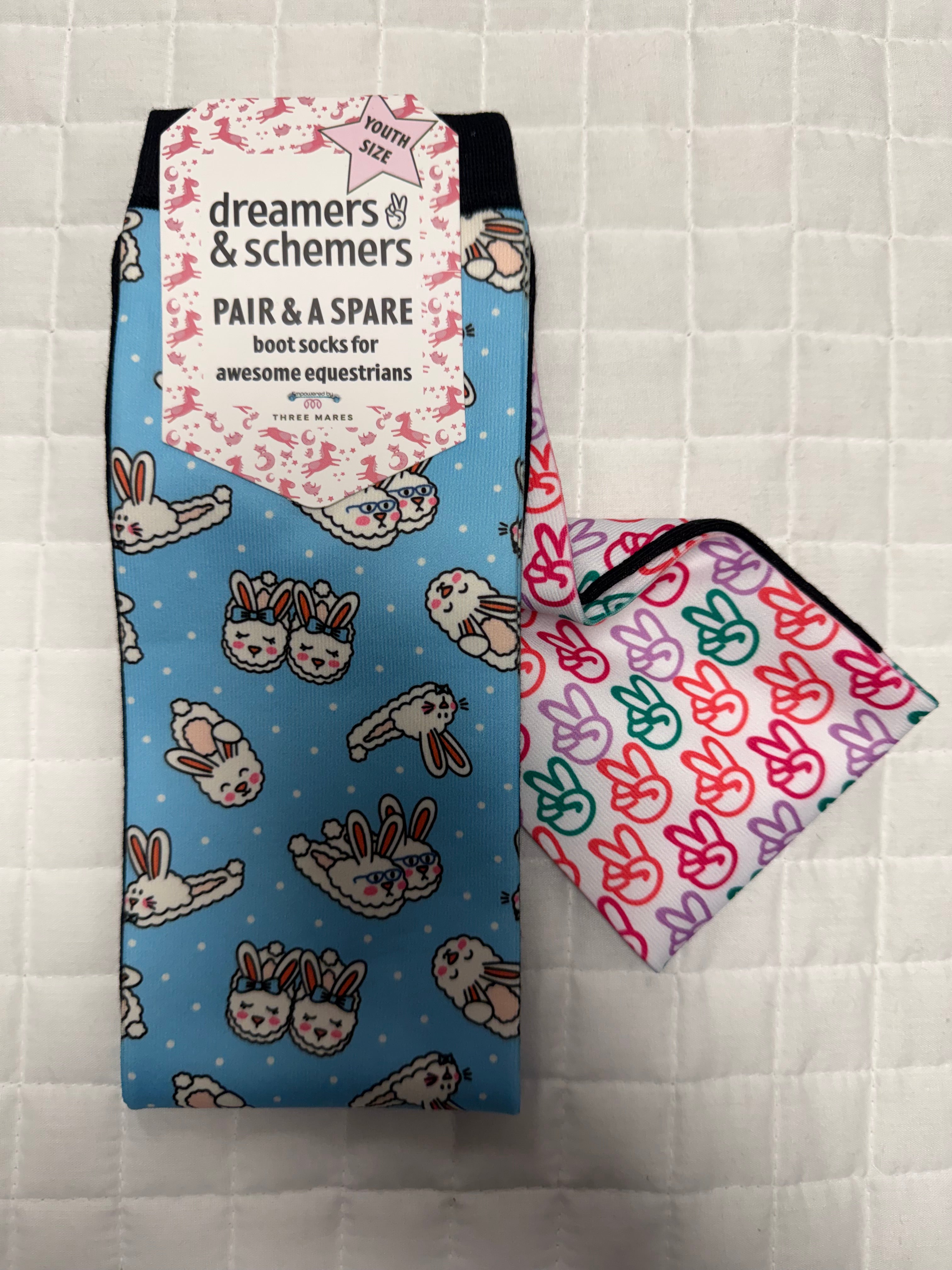 Dreamers & Schemers YOUTH Boot Socks