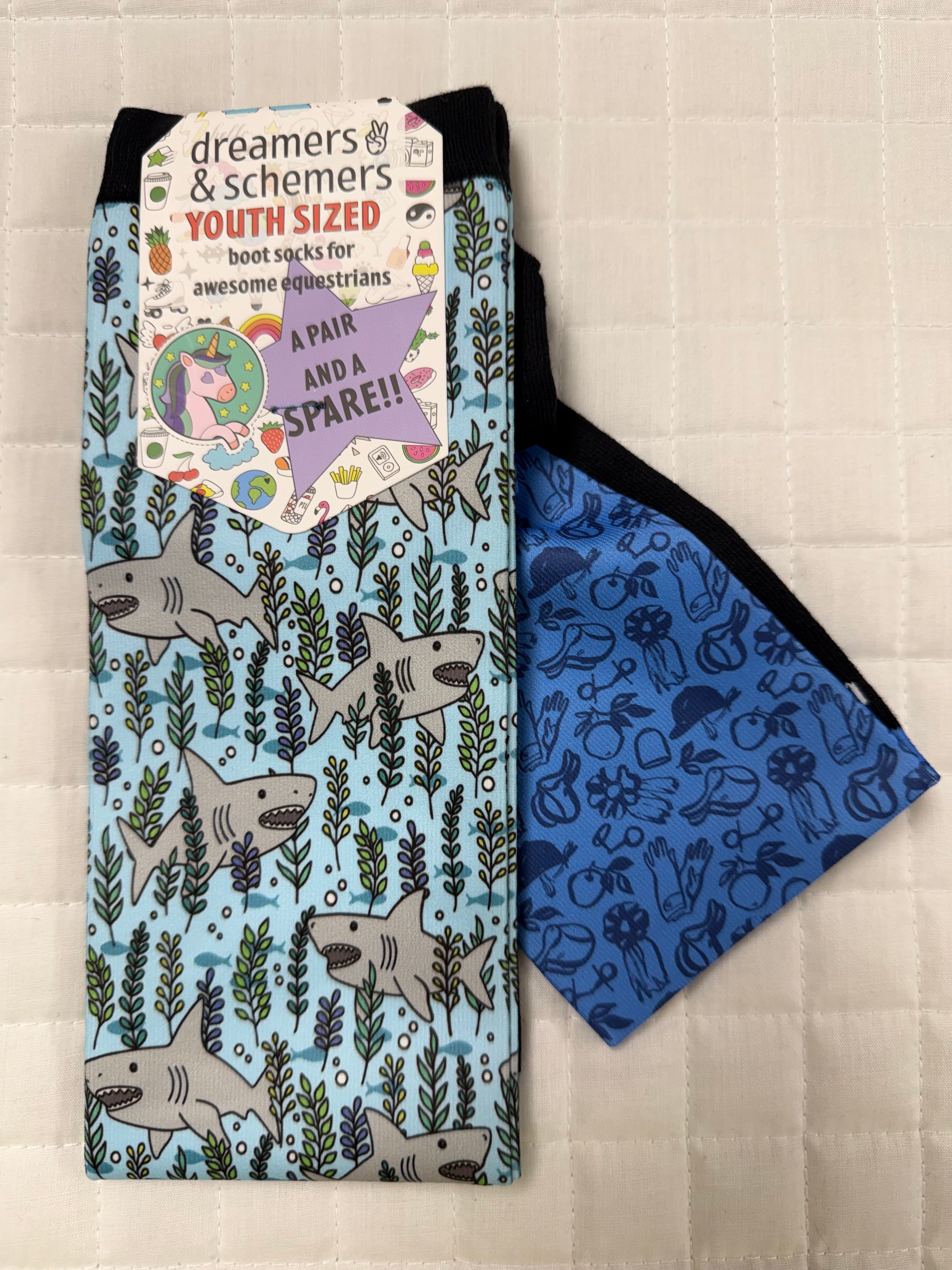 Dreamers & Schemers YOUTH Boot Socks